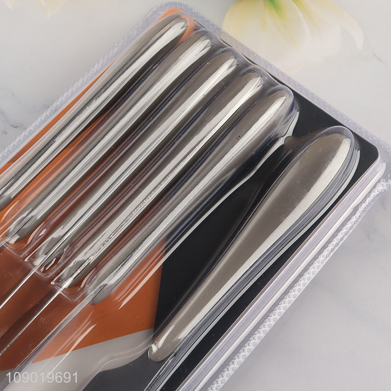 Factory Price 6PCS Stainless Steel Dinner Knives Set Table Knives Set