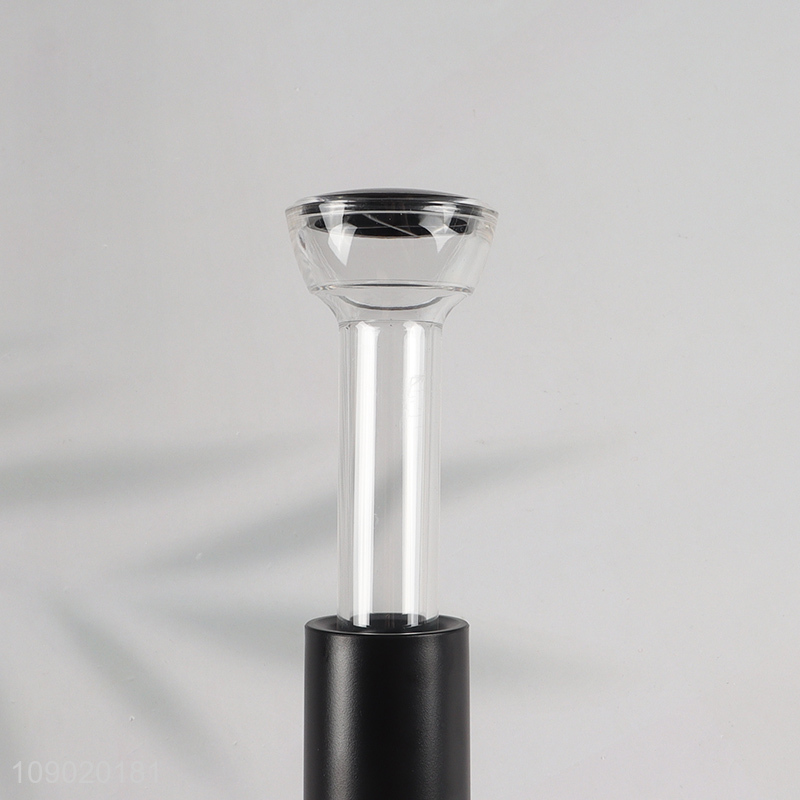 Factory price automatic electric wine opener with manual vacuum pump