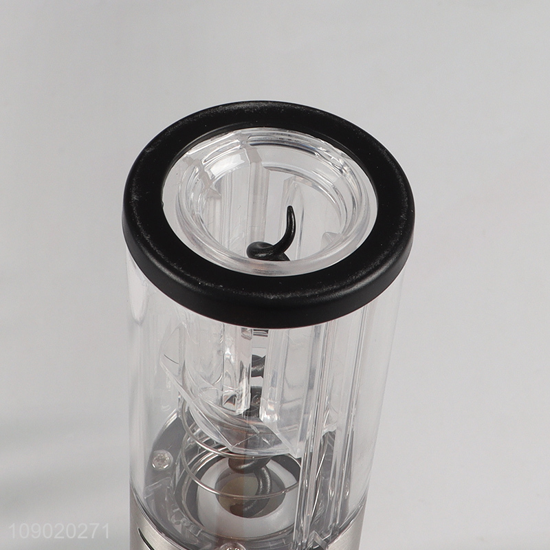 China products stainless steel automatic corkscrew electric wine bottle opener