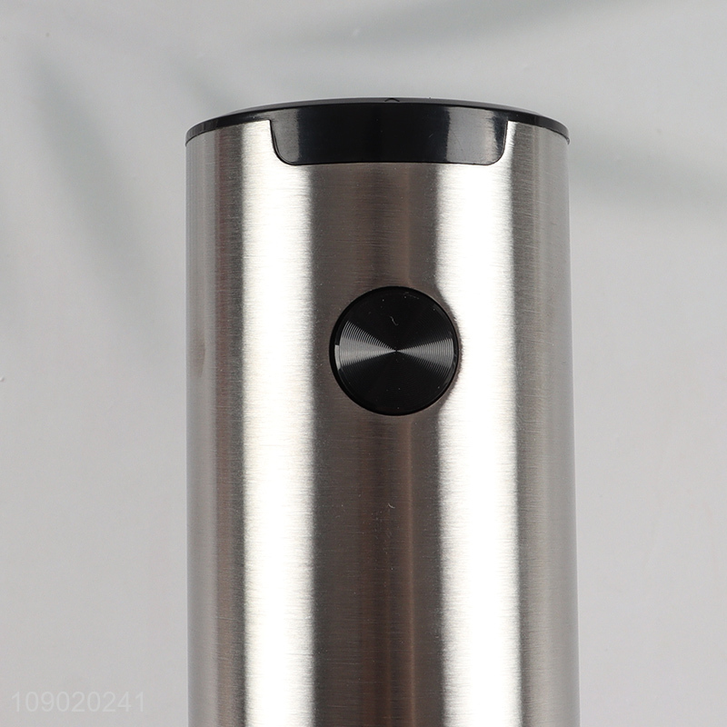 Best sale stainless steel automatic electric salt and pepper grinder set