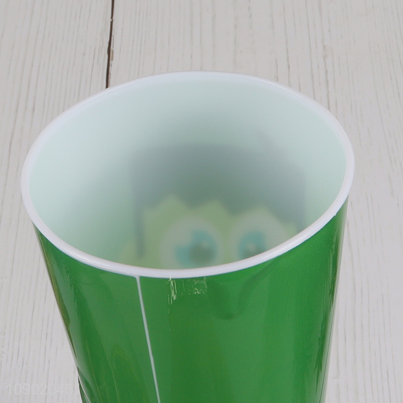 Yiwu market cartoon cartoon brain shape plastic straw drinking cup water cup