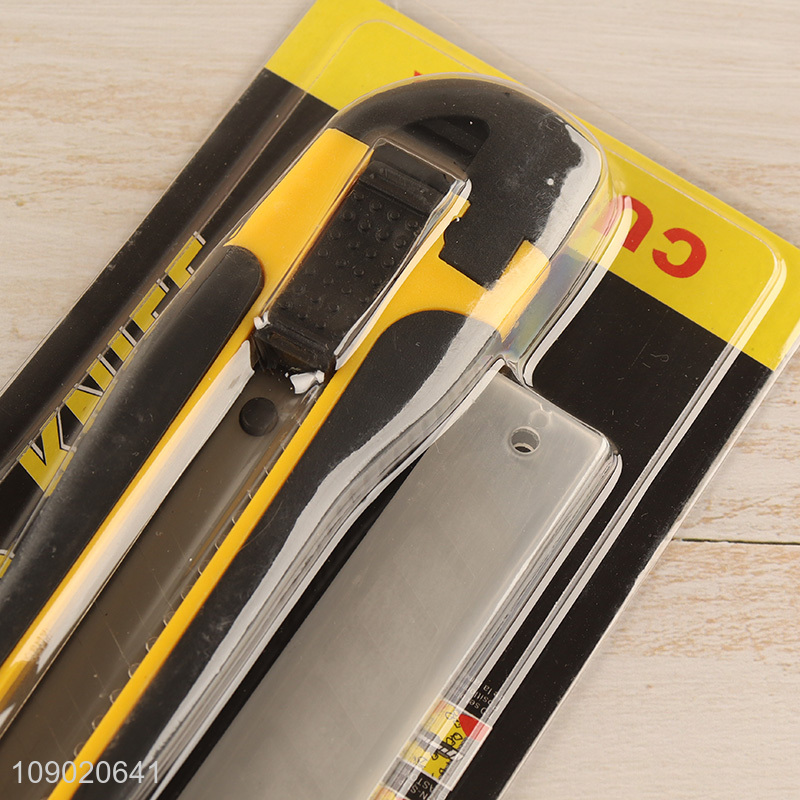 Hot Selling 18mm Multipurpose Utility Knife Heavy Duty Carbon Steel Box Cutter