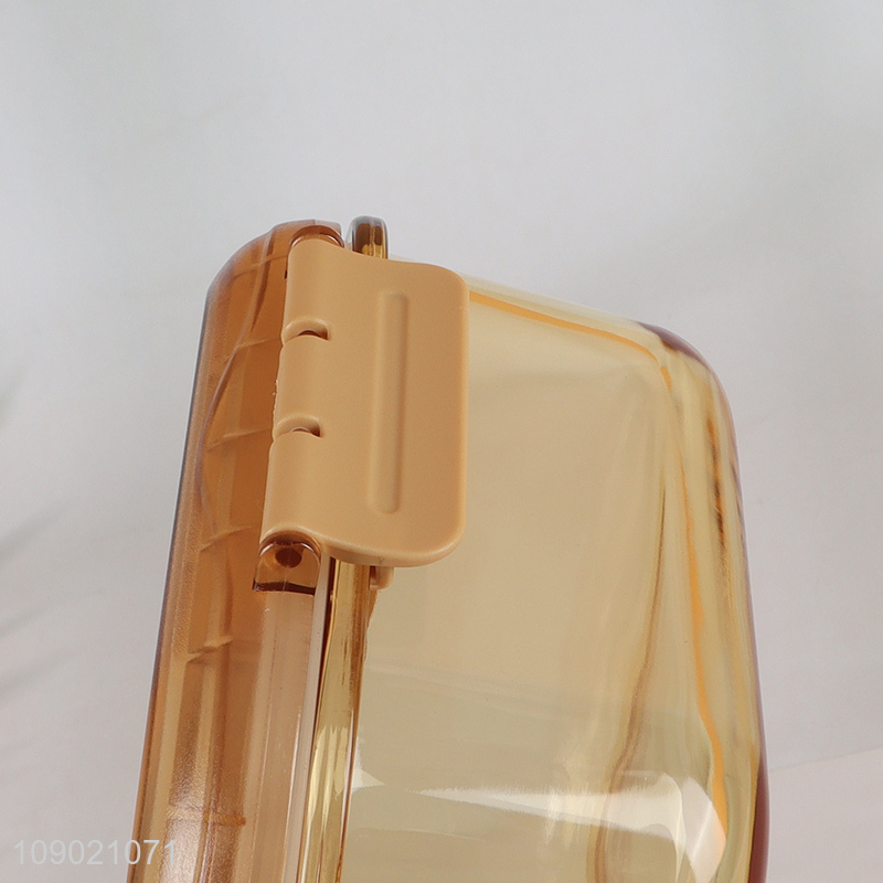 China products square glass sealed food container preservation box for home kitchen