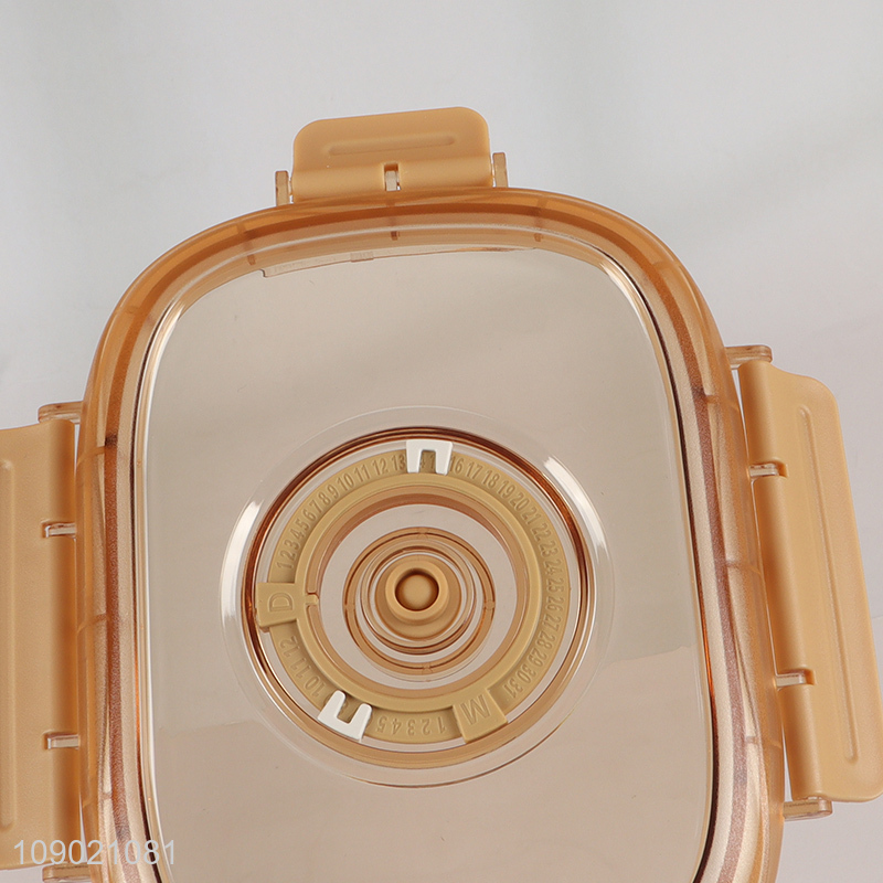 Hot selling heat-resistant glass kitchen sealed food container box wholesale