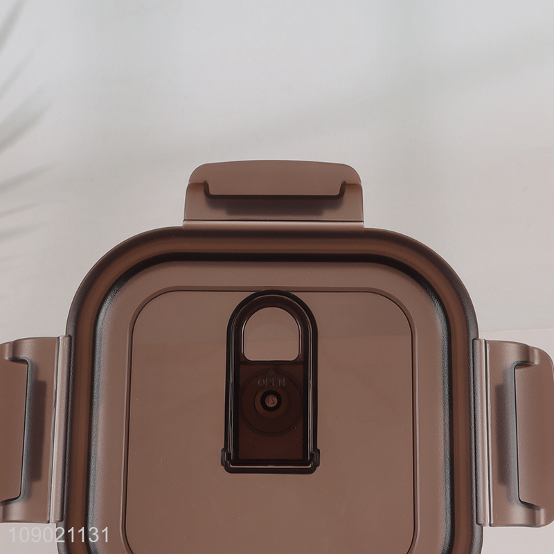 Good selling square heat-resistant glass food container preservation box wholesale