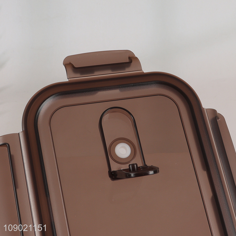 Yiwu market portable heat-resistant glass 3compartment lunch box preservation box