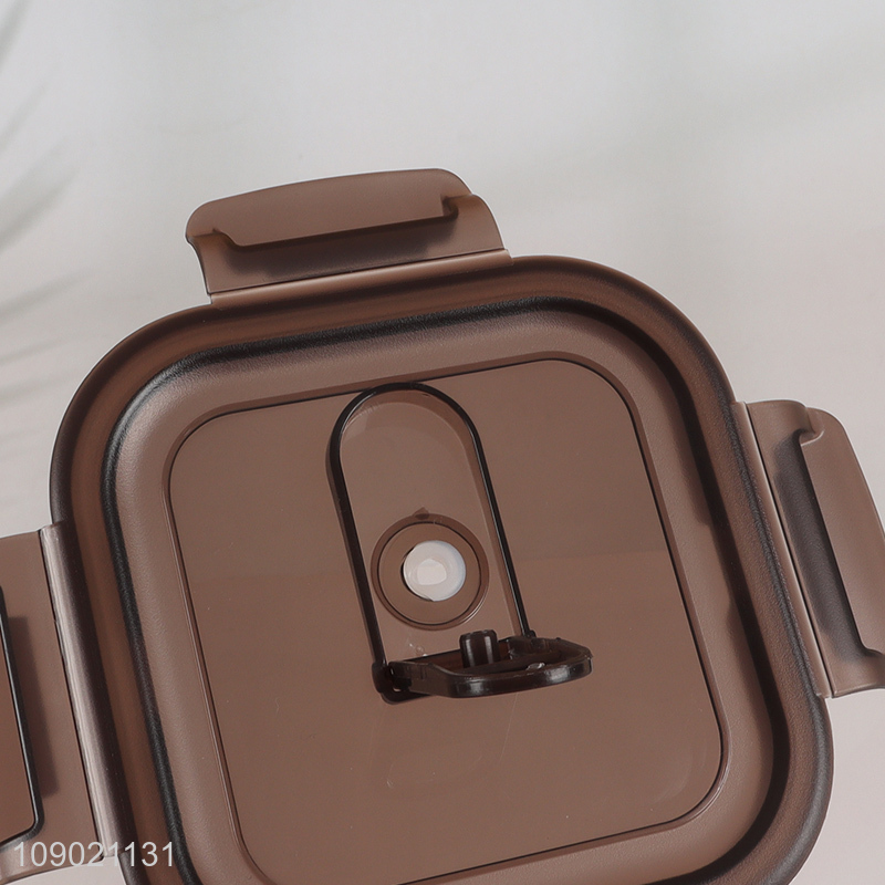 Good selling square heat-resistant glass food container preservation box wholesale