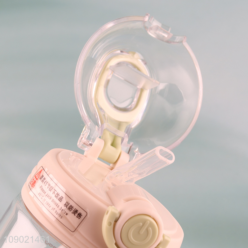 New Product 450ml Spill Proof Plastic Water Bottle Sippy Cup for Kids Toddlers