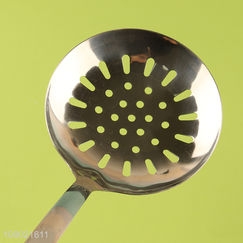 New Arrival Stainless Steel Slotted Spoon Kitchen Cooking Utensils