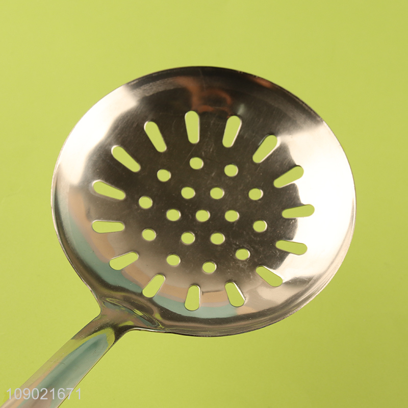 Factory Price Durable Heat Resistant Stainless Steel Slotted Ladle