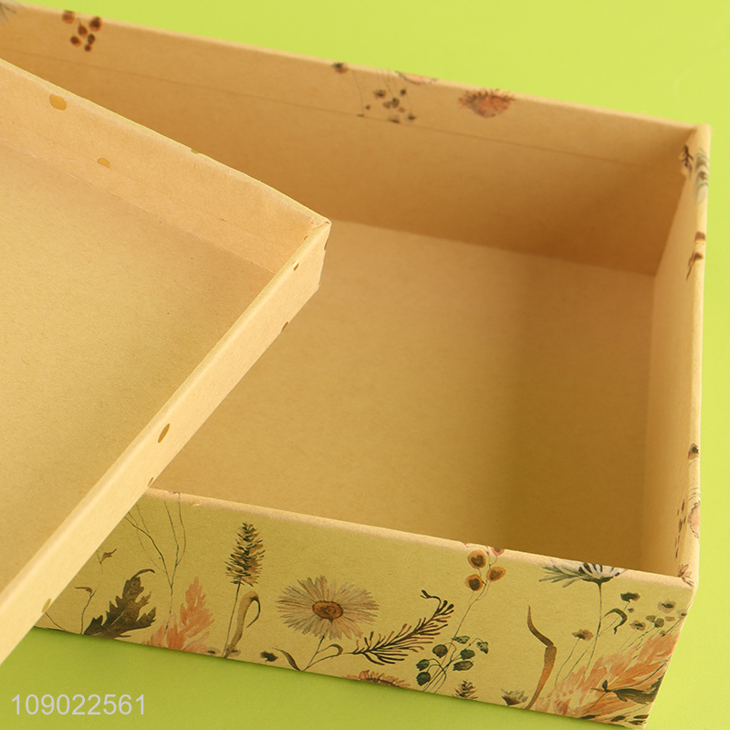 Wholesale 6PCS Nest Gift Boxes Set with Lids for Anniversary Wedding Holiday