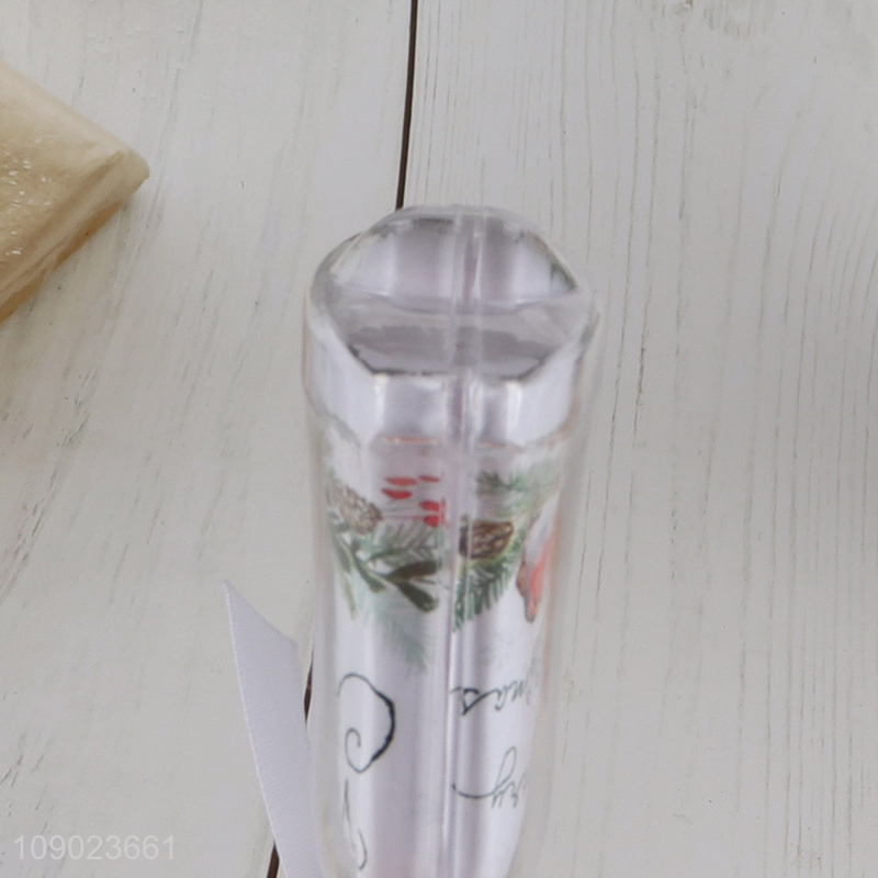 Latest products xmas tree hanging ornaments hanging photo frame for sale