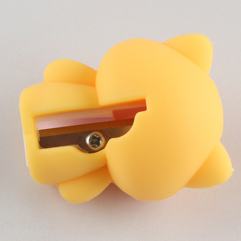 China Product Cute Pencil Sharpener Manual Single Hole Pencil Sharpener