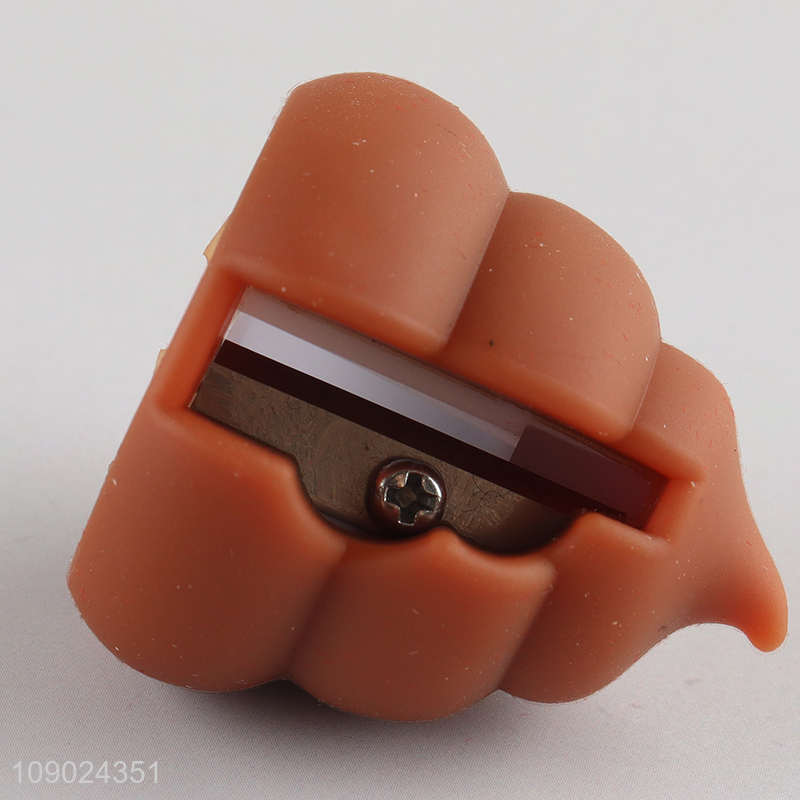 New Product Mini Cute Cartoon Creative Manual Pencil Sharpener for Kids