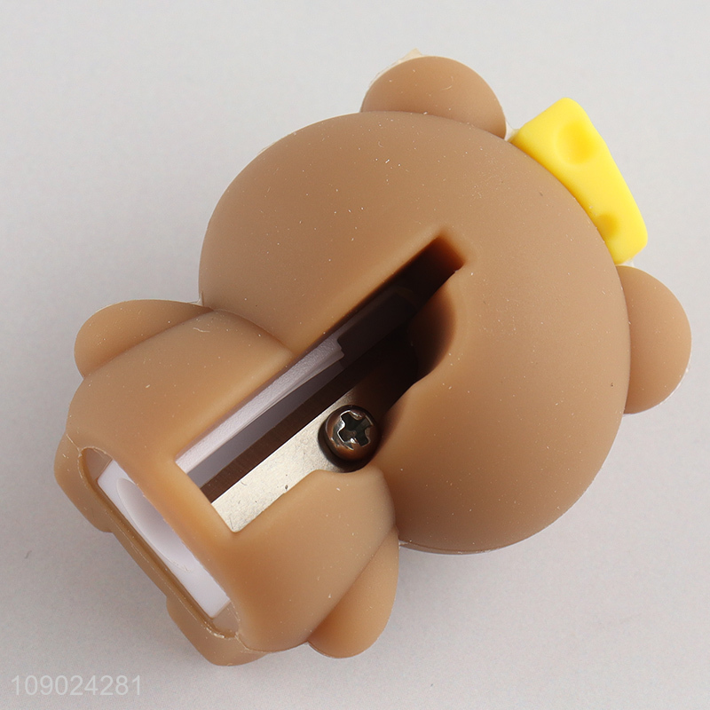 Factory Price Cute Pencil Sharpener Cartoon Pencil Sharpener for Kids