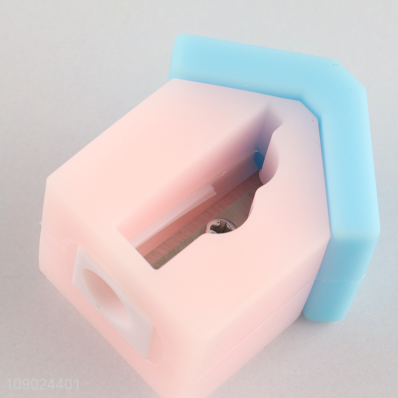 High Quality Kawaii Pencil Sharpener Cartoon Pencil Sharpener for Students