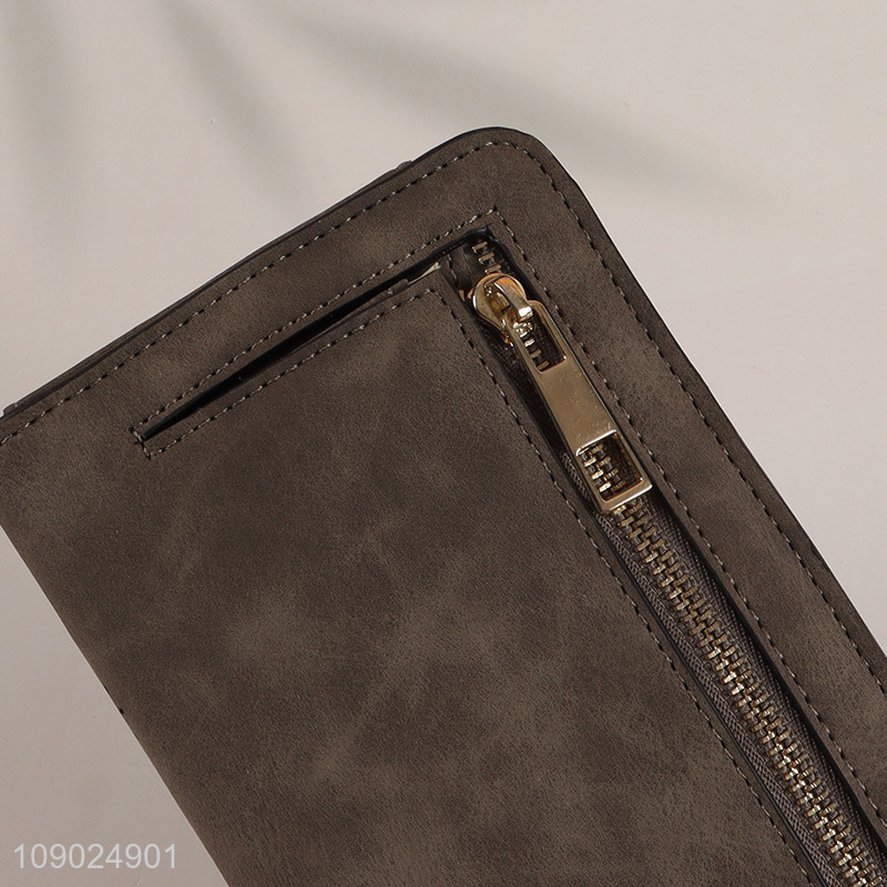Hot products fashionable long style ladies wallet for gifts