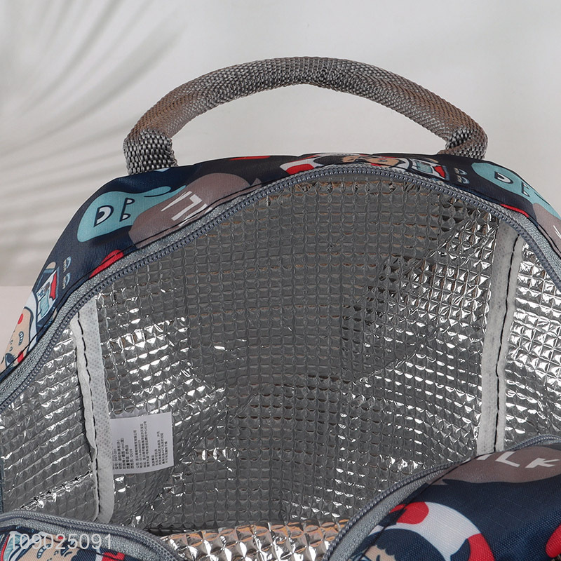 Most popular cartoon printed portable insulated bag reusable cooler bag