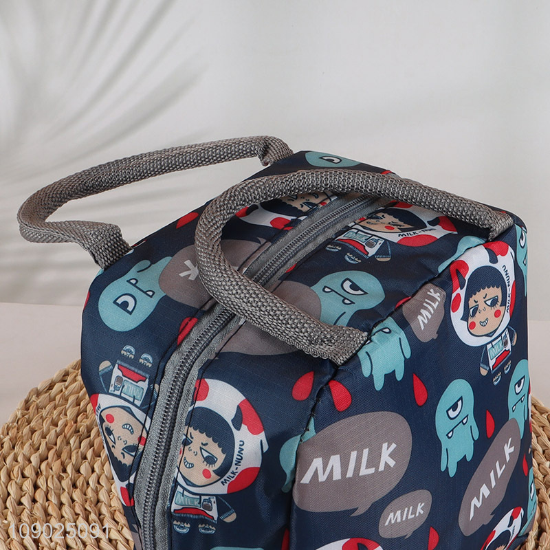 Most popular cartoon printed portable insulated bag reusable cooler bag