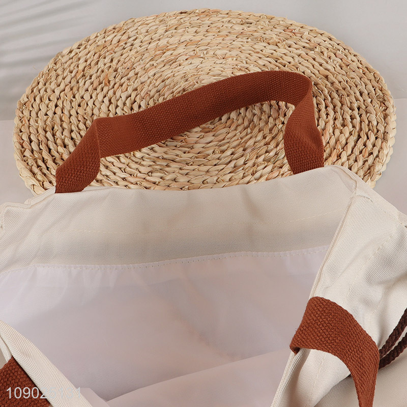 Hot products cartoon portable canvas bag tote bag shopping bag