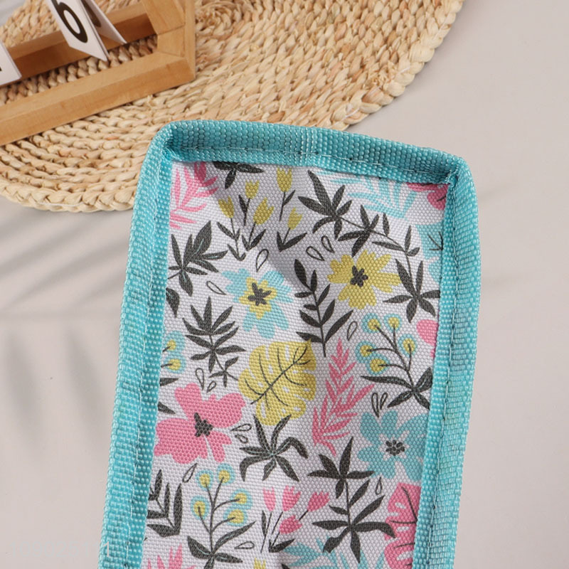 Hot products flower pattern portable insulated bag cooler bag for sale