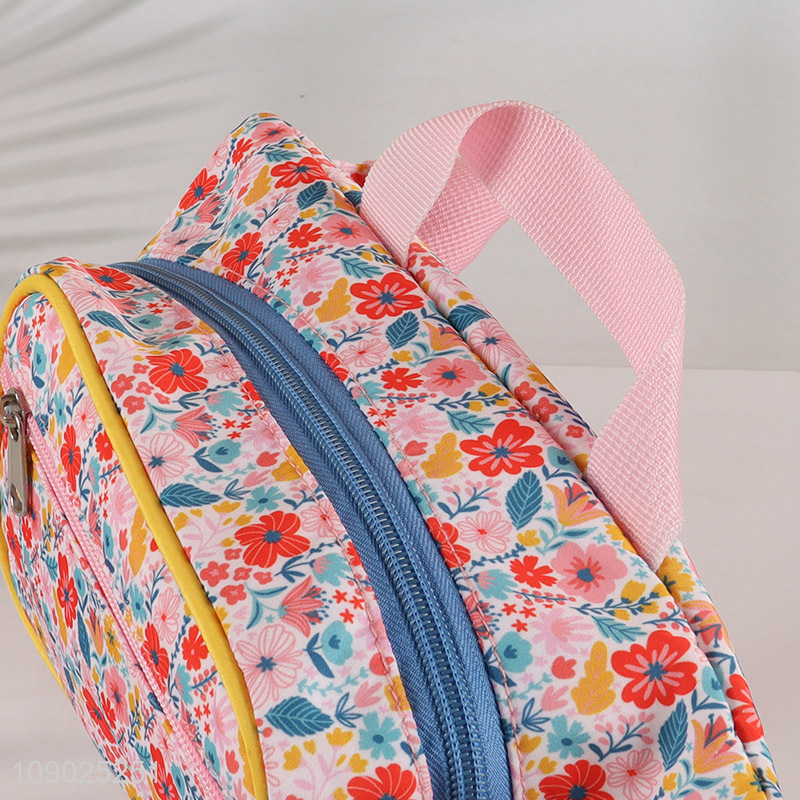 Factory wholesale flower pattern portable women chest pack belt bag waist bag