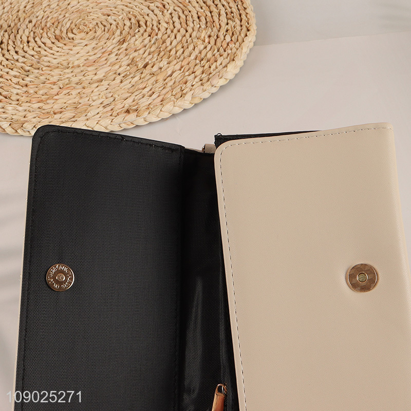 China products fashionable ladies soft pu leather wallet for gifts