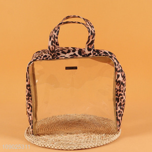 Hot products clear portable travel makeup <em>bag</em> <em>cosmetic</em> <em>bag</em> with handle