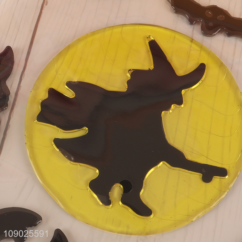 Good Quality Halloween Gel Window Clings Reusable Halloween Window Decals