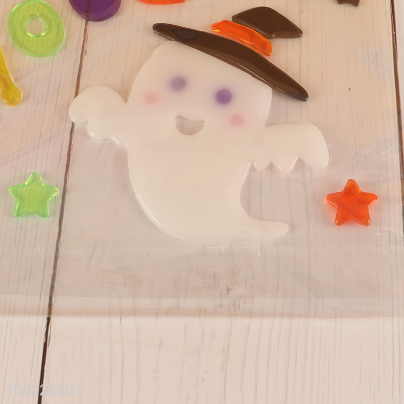 New Arrival Halloween Gel Window Clings Stickers Scary Halloween Decorations