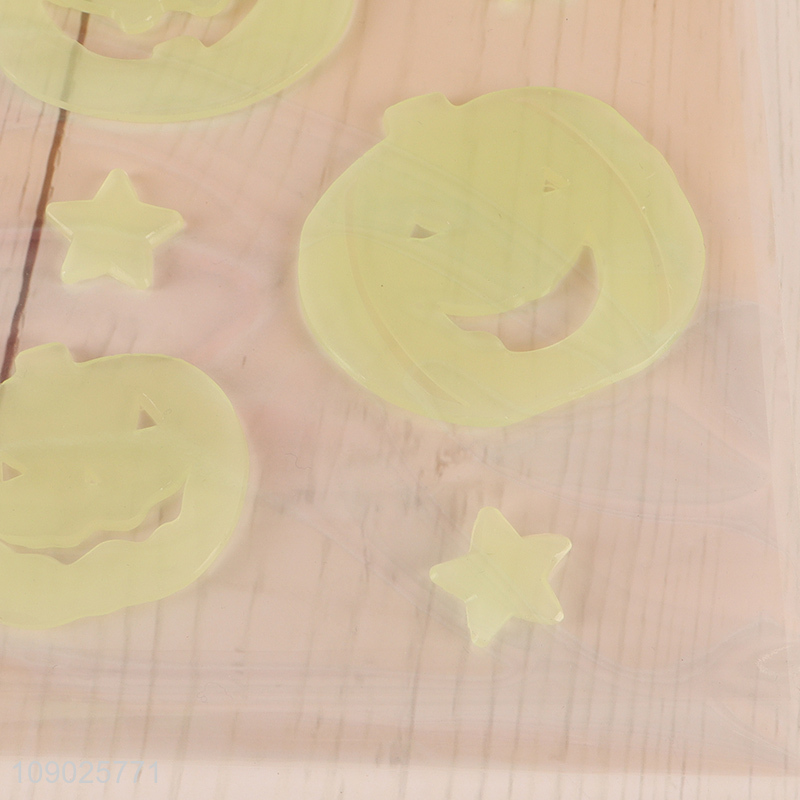 High Quality Halloween Gel Window Clings Fluorescent Halloween Window Decals