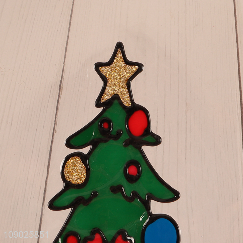 Good Quality PVC Christmas Window Stickers for Christmas Window Decoration