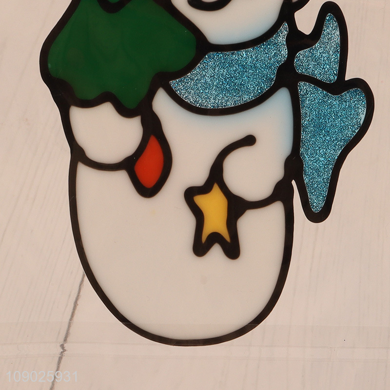 Online Wholesale PVC Christmas Window Clings Cute Christmas Window Stickers