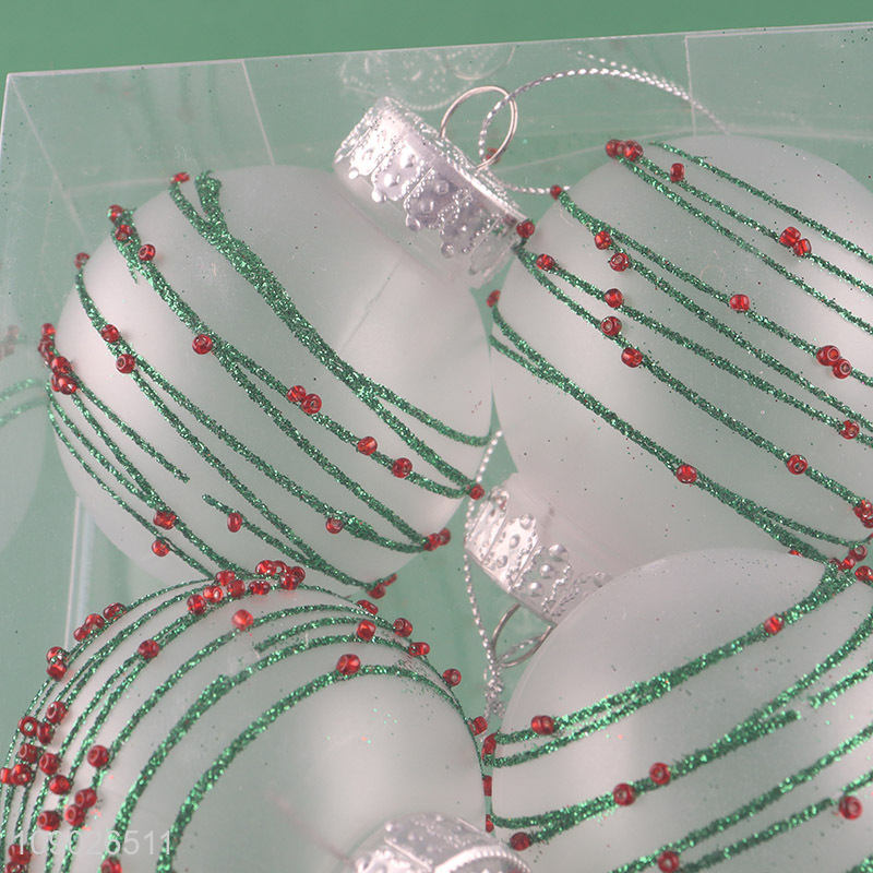 Popular products 6pcs Christmas tree hanging ornaments Christmas ball for sale