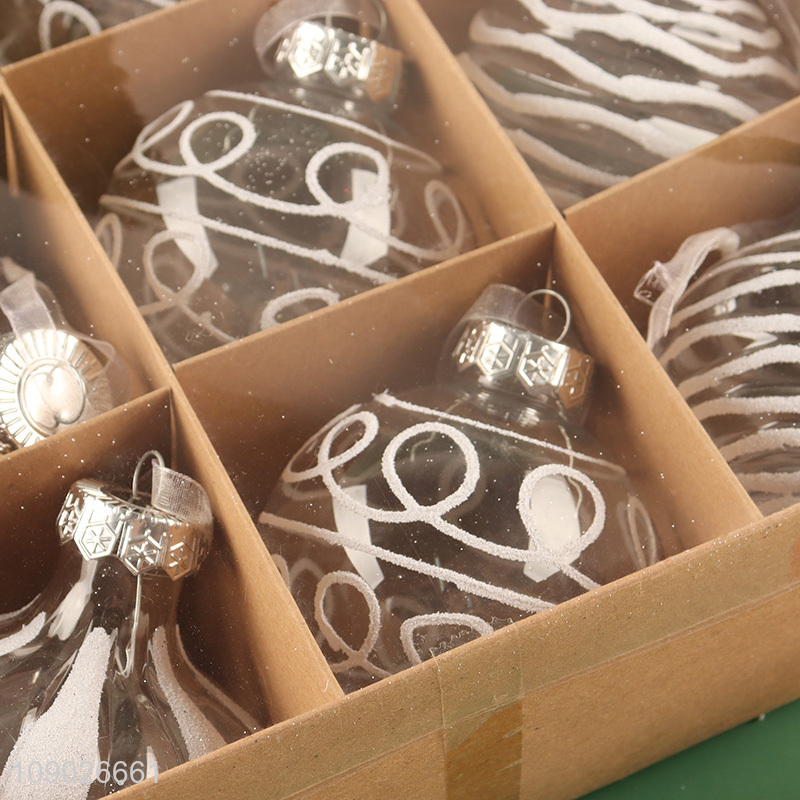 Online wholesale creative Christmas tree hanging ornaments Christmas ball set