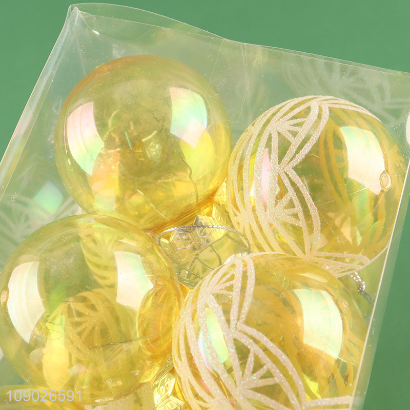 Hot sale multicolor Christmas tree hanging ornaments Christmas ball set