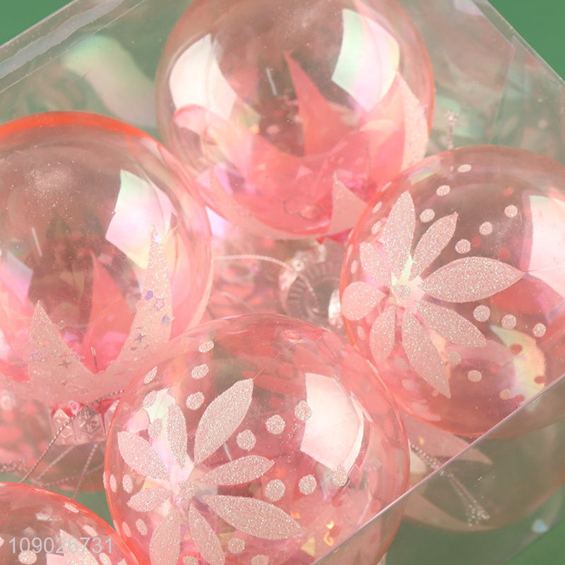 Top quality multicolor Christmas hanging ornaments Christmas ball for decoration