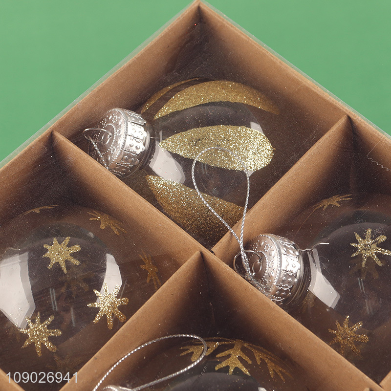 Good sale 9pcs PET Christmas ball set Christmas tree hanging ornaments for decoration