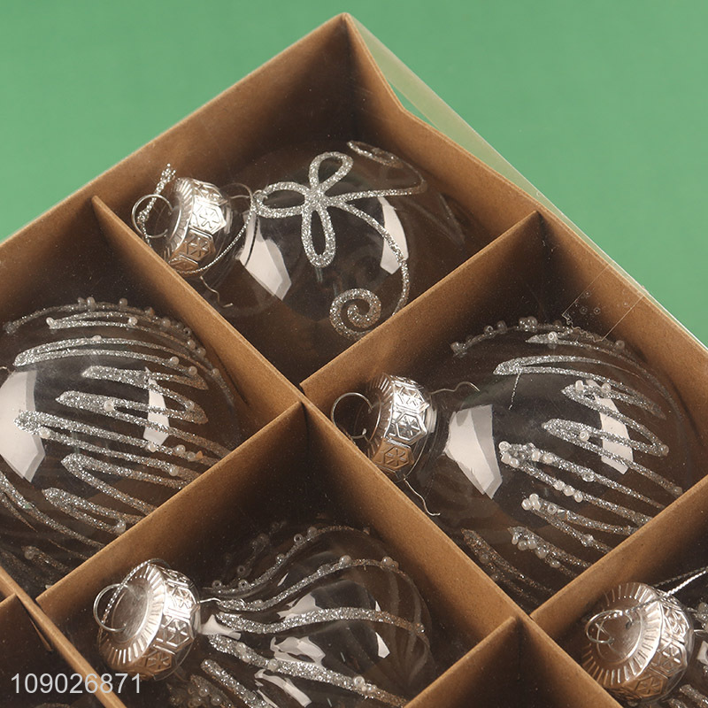 Top quality 9pcs PET Christmas ball set Christmas hanging ornaments for decoration
