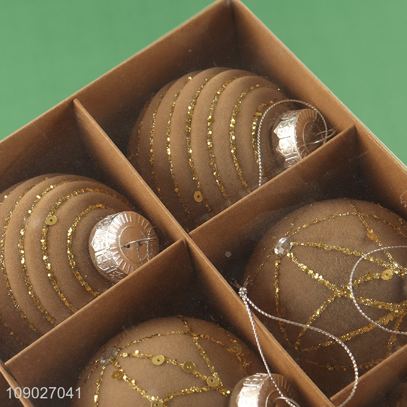 High quality 9pcs Christmas decoration xmas tree hanging ornaments Christmas ball set