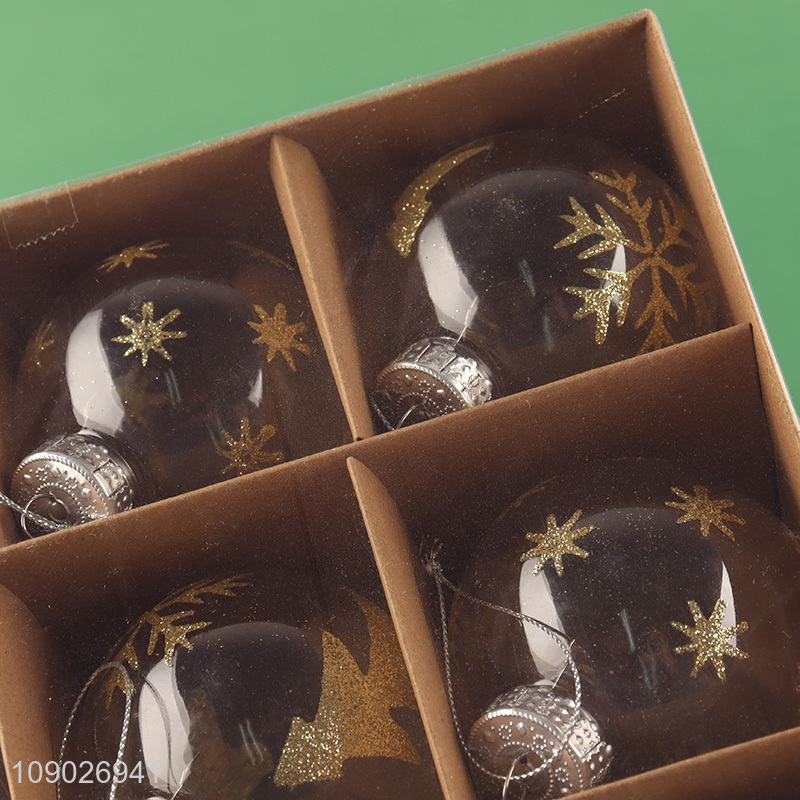 Good sale 9pcs PET Christmas ball set Christmas tree hanging ornaments for decoration