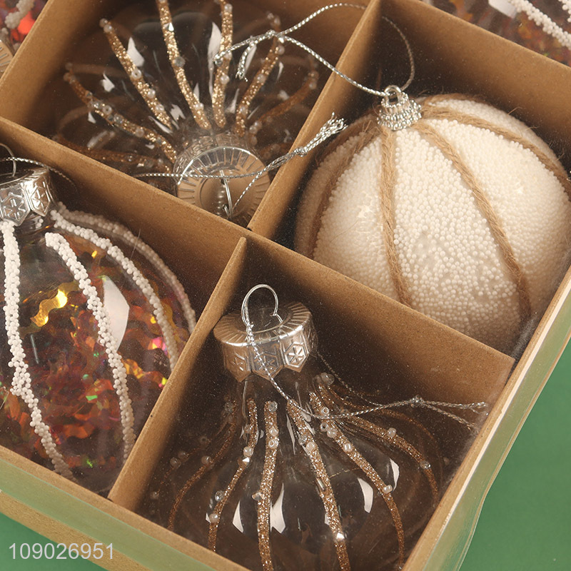 Good quality Christmas decoration 9pcs Christmas ball set for xmas tree
