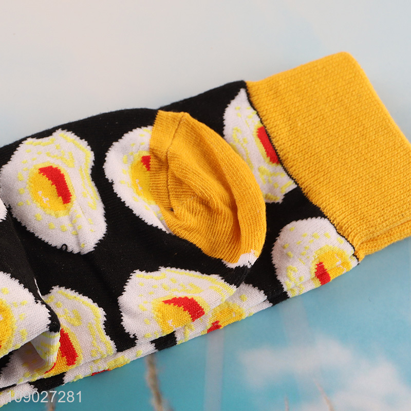 China wholesale fashionable cotton breathable men women casual socks