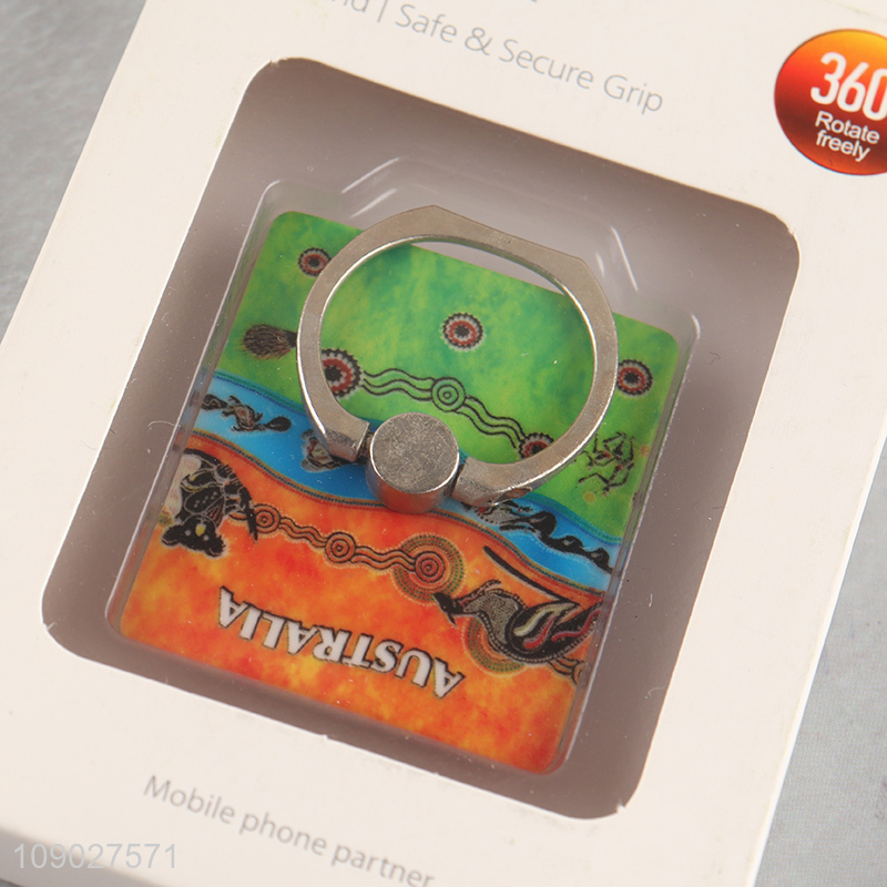 New product 360 rotating cell phone finger ring holder mobile phone kickstand