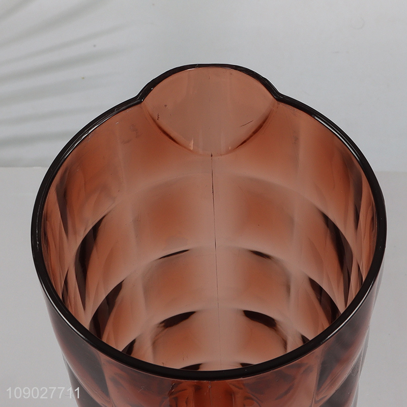 New Product BPA Free Unbreakable Plastic Water Pitcher with Lid and 4 Cups