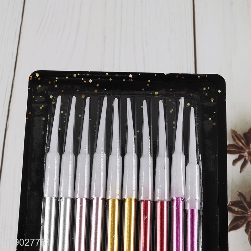 Top products multicolor birthday cake candle festival cake candle for sale