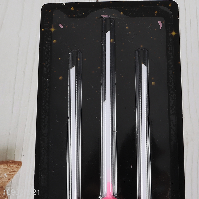 Top selling heart shape non-toxic birthday cake candle for party supplies