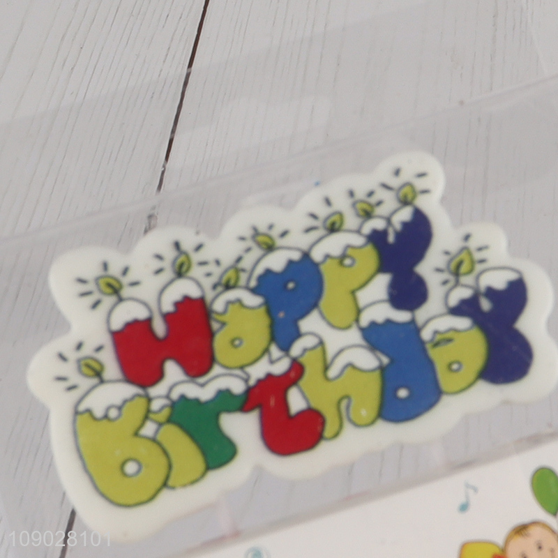 Best selling colorful birthday cake decorative candle party candle wholesale