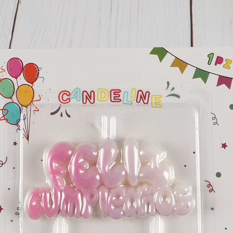 Factory wholesale decorative birthday cake candle holiday party candle