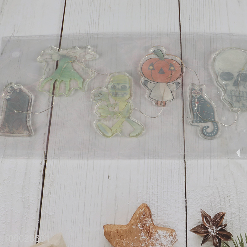 Wholesale Cute Halloween Window String Lights Halloween Decorative String Lights